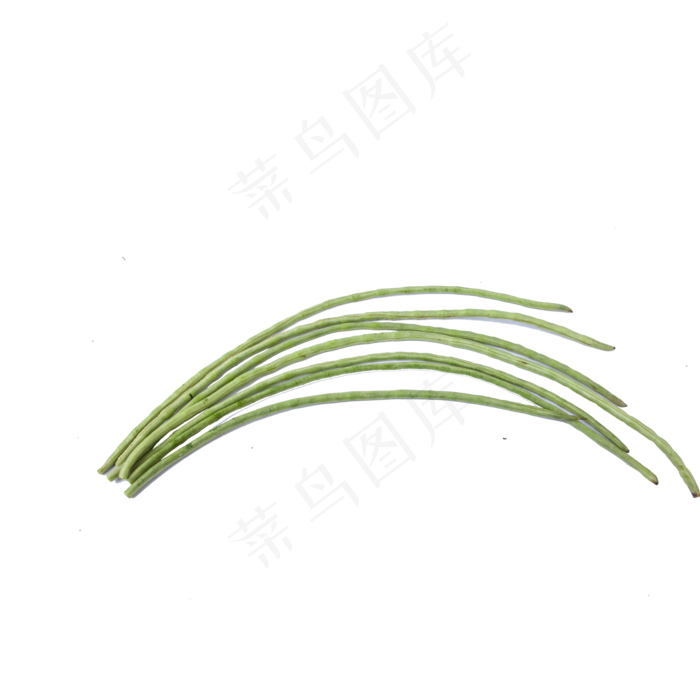 绿色创意圆弧豆角食物元素(2000X2000(DPI:300))psd模版下载