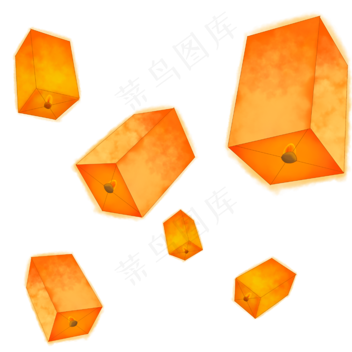 许愿孔明灯(3000X3000(DPI:300))psd模版下载