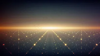 抽象无限背景。