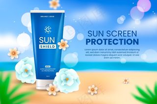 写实防晒广告