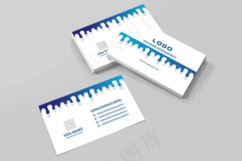 时尚大气创意名片设计