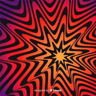 幻觉效果星星背景