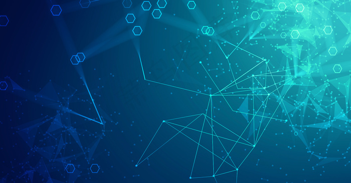 科技线条抽象背景