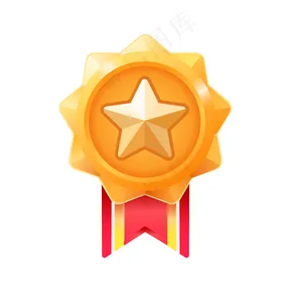 冠军奖章。游戏ui的金牌奖励。保险费