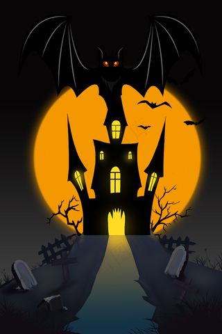 蝙蝠城堡迪吧鬼节化妆舞会狂欢节