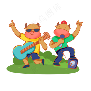 牛年新年牛年创意