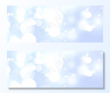 具有波基灯光效果的天蓝色背景