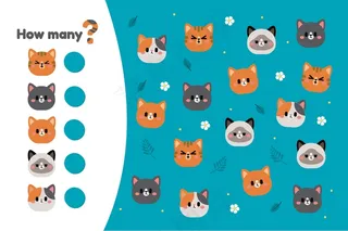 为孩子们数游戏