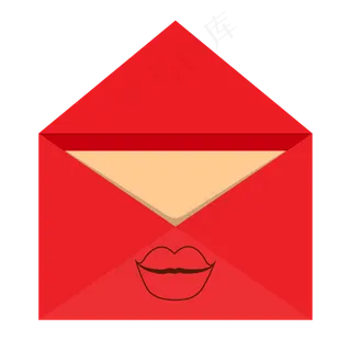 七夕情人节手绘矢量告白情书