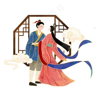 古风七夕元素