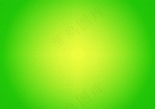 抽象的绿色漫画风格的半色调变焦模式。