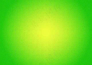抽象的绿色漫画风格的半色调变焦模式。