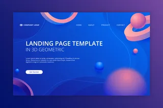 业务登录页模板