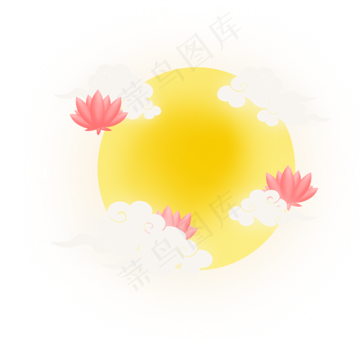 花好月圆莲花灯