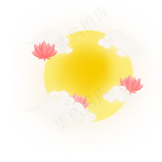 花好月圆莲花灯