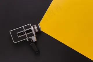 老式电影院摄像机