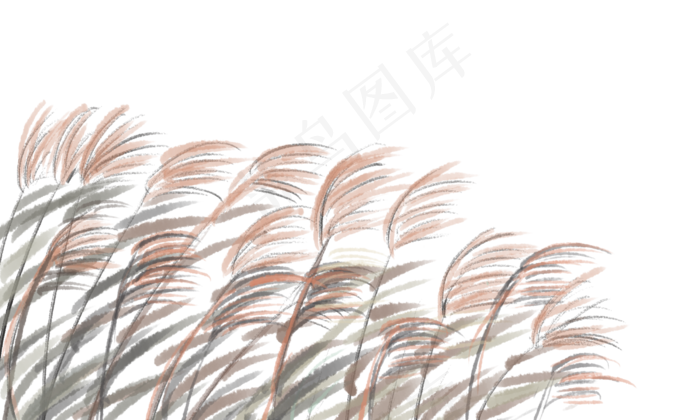 寒露芦苇秋季(1846X1108(DPI:300))psd模版下载