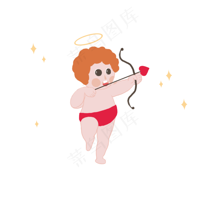 七夕情人节爱情神丘比特商用节日