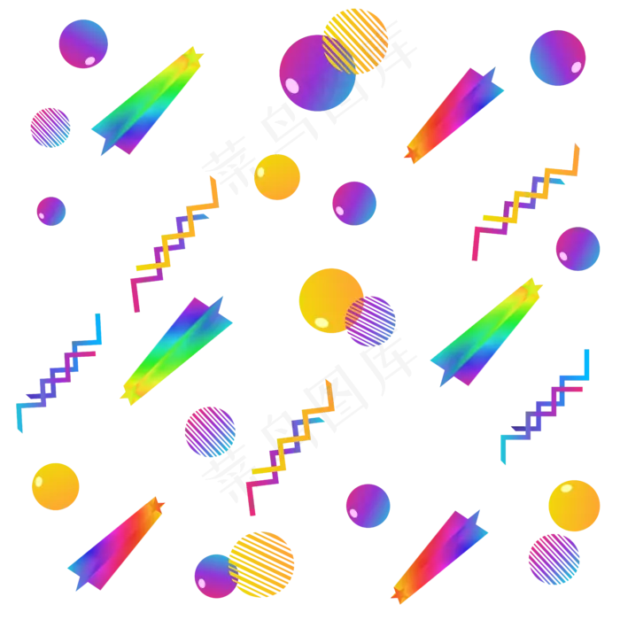 流体渐变电商装饰(5907*5906px 300 dpi )ai矢量模版下载