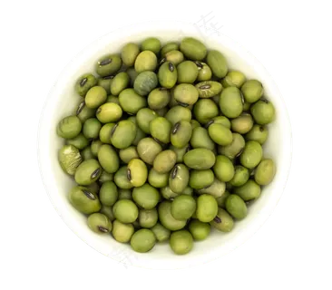 大碗绿豆食物