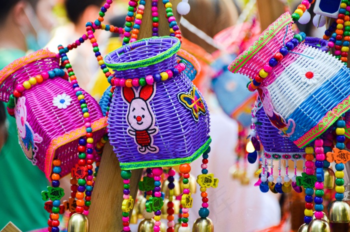 手工花篮高清图片