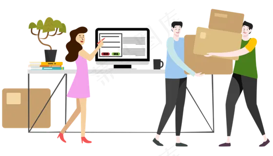 双十一购物送货上门