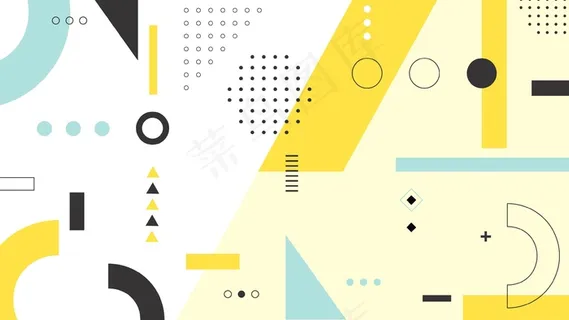 几何图形背景设计