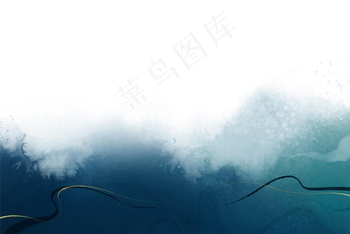 抽象水彩背景设计eps,ai矢量模版下载