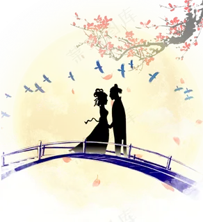 牛郎织女鹊桥相会