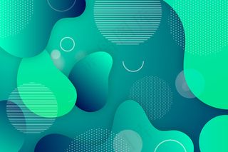 绿色渐变抽象背景