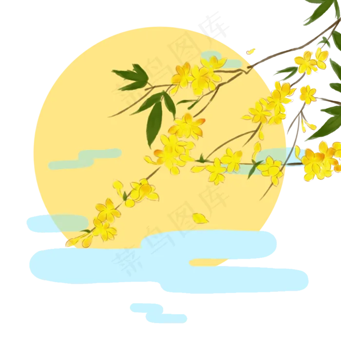 中秋节月圆(2000X2000(DPI:300))psd模版下载