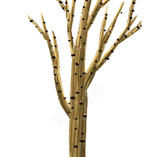 秋天枯黄的大树下载