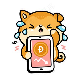 可爱可悲的哭声秋田犬与狗狗在智能手机中的角色