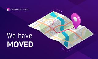 我们移动了横幅banner。办公地址变更公告