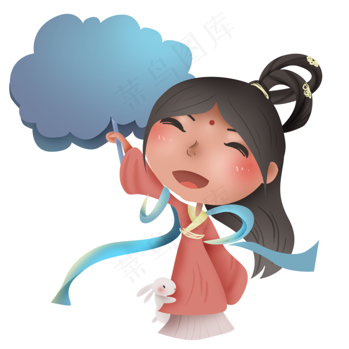 中秋节嫦娥和玉兔