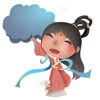 中秋节嫦娥和玉兔
