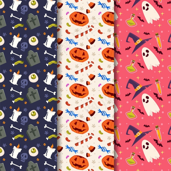 万圣节图案设计