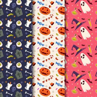 万圣节图案设计