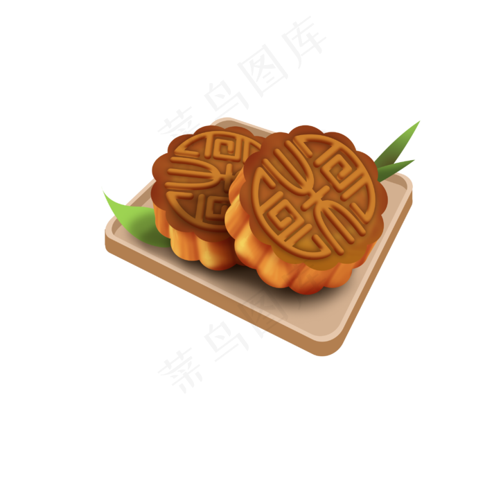 月饼糕点(3000X3000(DPI:300))psd模版下载