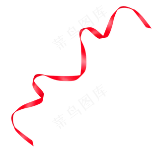 七夕情人节爱情彩带装饰免抠png