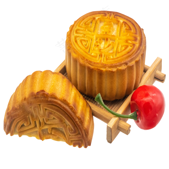 圆形中秋节月饼