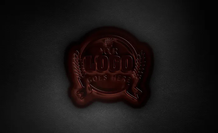 logo样机标志样机智能贴图psd模版下载
