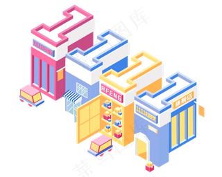 双十一购物狂欢矢量