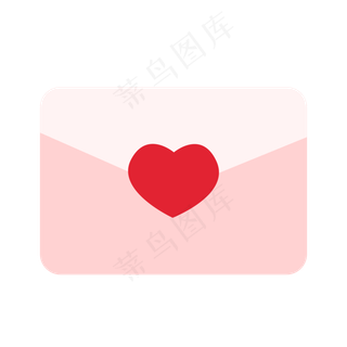 七夕节爱心信封