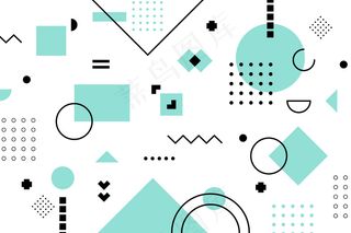 几何模型样机平面背景