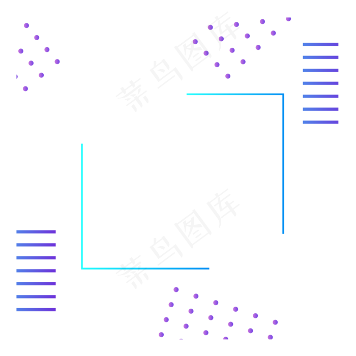 孟菲斯几何电商图形