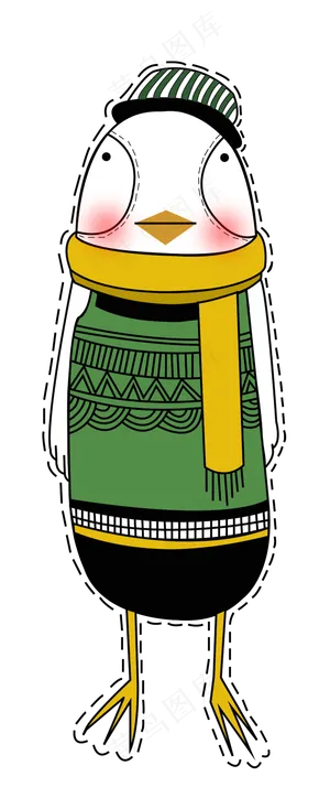 秋分季节卡通手绘