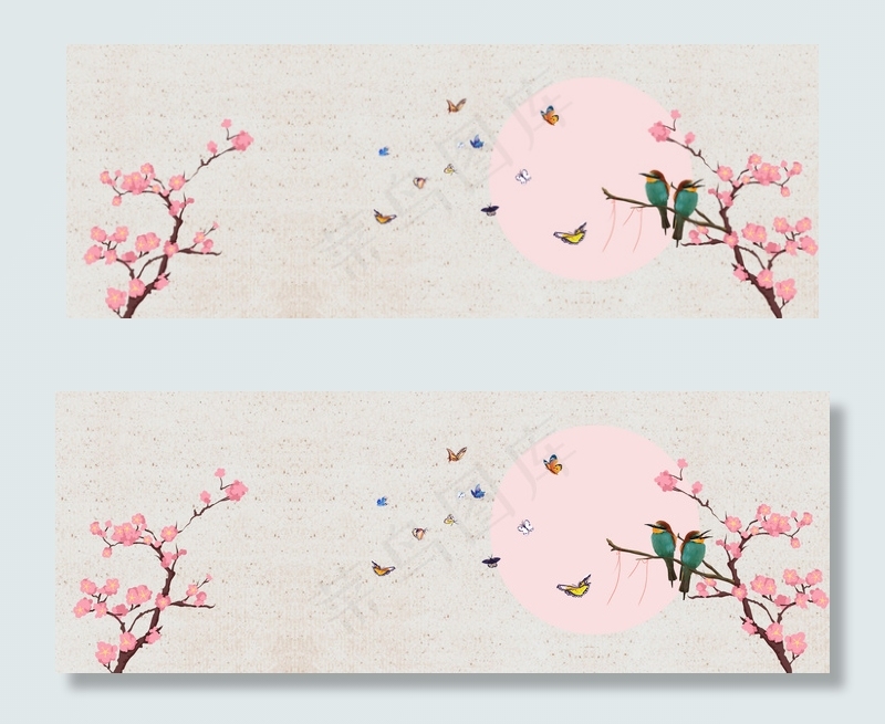 秋季上新女装文艺banner(1920*700px 	       )psd模版下载