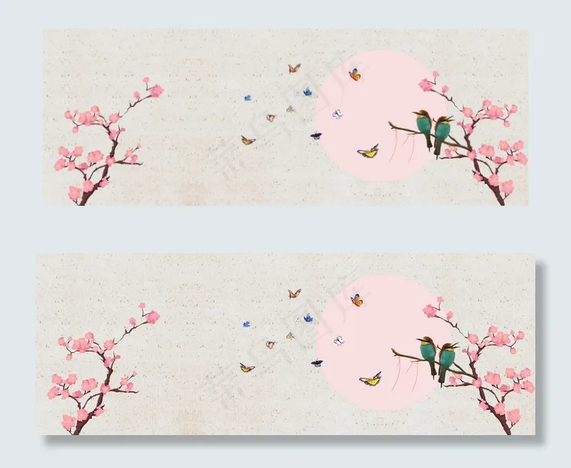 秋季上新女装文艺banner(1920*700px 	       )psd模版下载