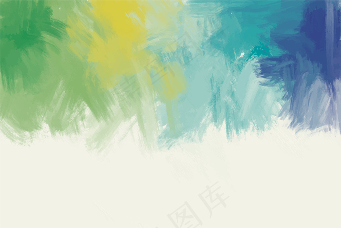 彩色调色板手绘背景eps,ai矢量模版下载